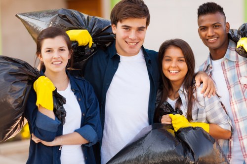 Eco-friendly disposal of garden waste