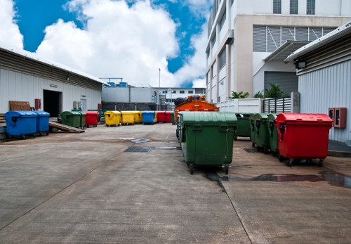 Secure handling of confidential information during office clearance