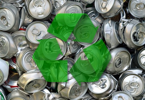 Eco-friendly disposal during garage clearance