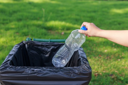 Recycling process for construction waste