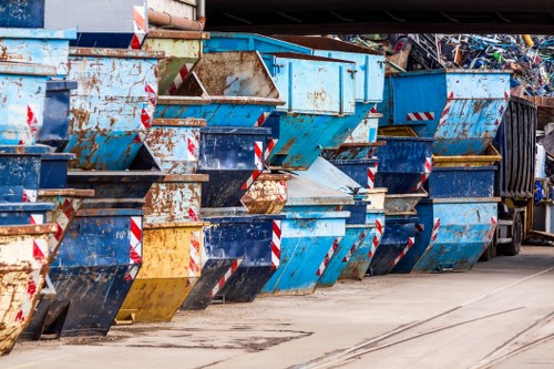 Business waste removal services in Penge